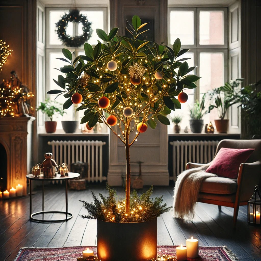 Dropp juletreet – slik forvandler du inneplantene dine til juledekorasjoner!
